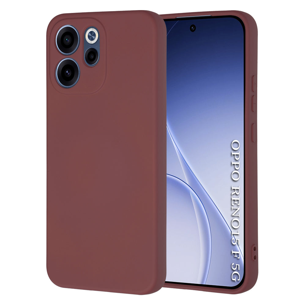 Coque pour Oppo Reno15 FS / Reno15 F, Techsuit, SoftFlex, Bordeaux