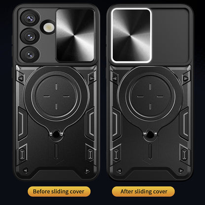 Hülle für Oppo Reno15 Pro, Techsuit, CamGuard Pro, Schwarz