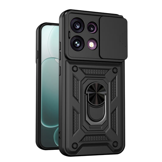Coque pour Oppo Reno16 F / Reno16 FS, Techsuit, CamShield, Noire