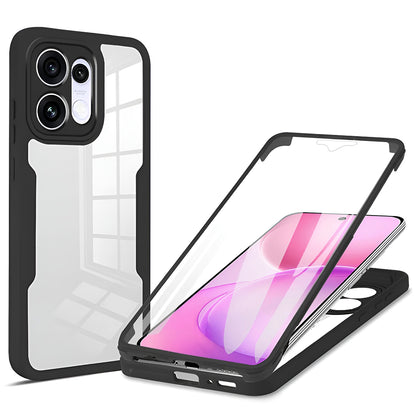 Hülle für Oppo Reno16 F / Reno16 FS, Techsuit, ColorVerse 360, Schwarz