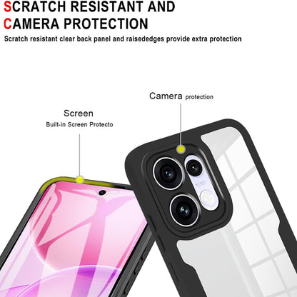 Hülle für Oppo Reno16 F / Reno16 FS, Techsuit, ColorVerse 360, Schwarz