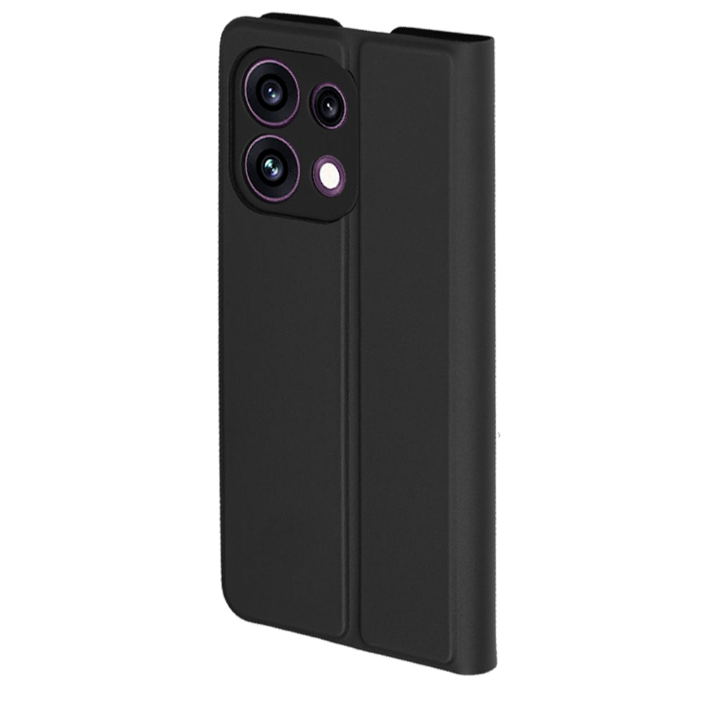 Hülle für Oppo Reno16 F / Reno16 FS, Techsuit, Magskin Book, Schwarz