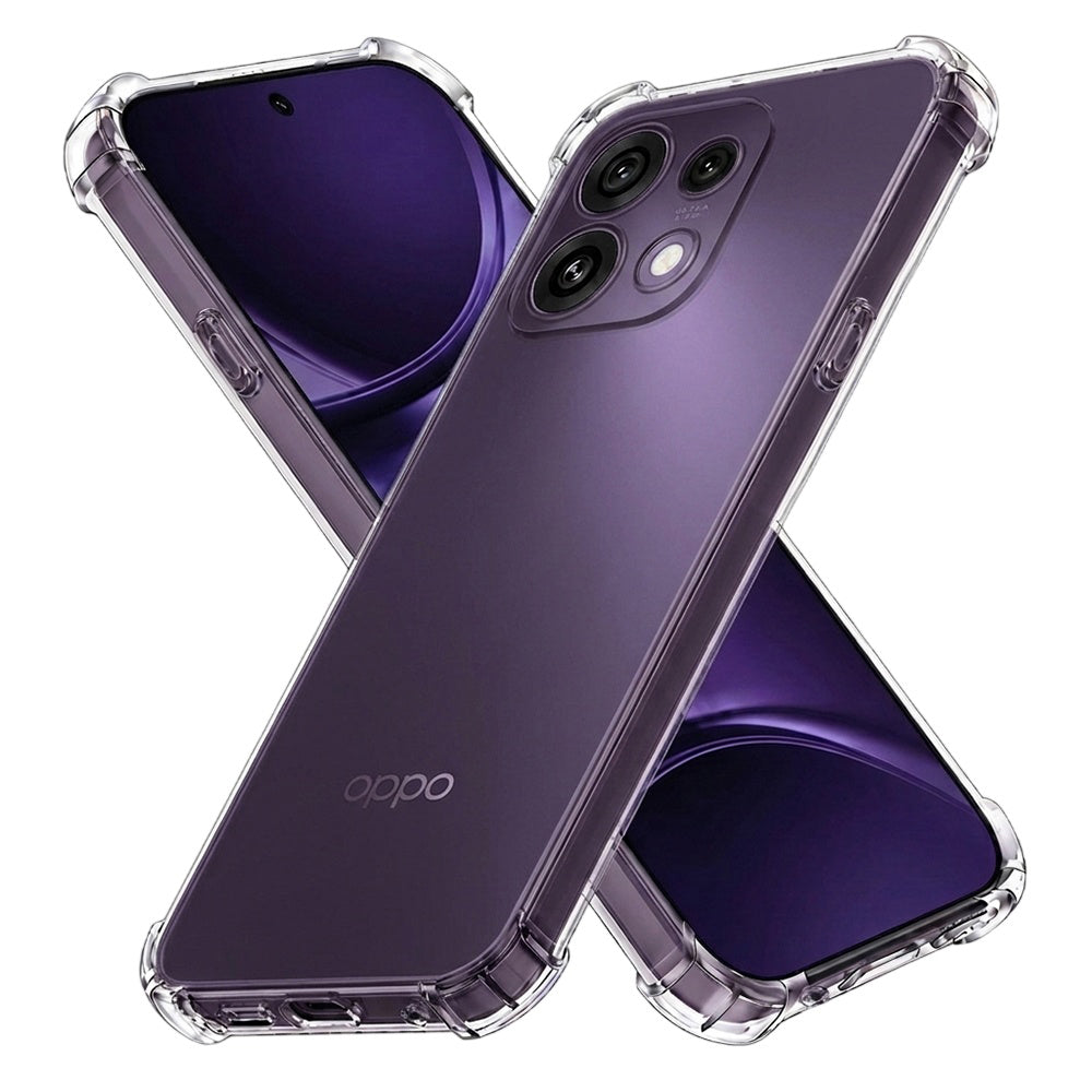 Coque pour Oppo Reno16 F / Reno16 FS, Techsuit, Antichoc Claire, Transparente