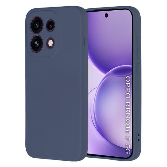 Hülle für Oppo Reno16 F / Reno16 FS, Techsuit, SoftFlex, Marineblau