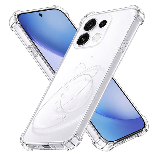 Coque pour Oppo Reno16 Pro, Techsuit, Antichoc Claire, Transparente