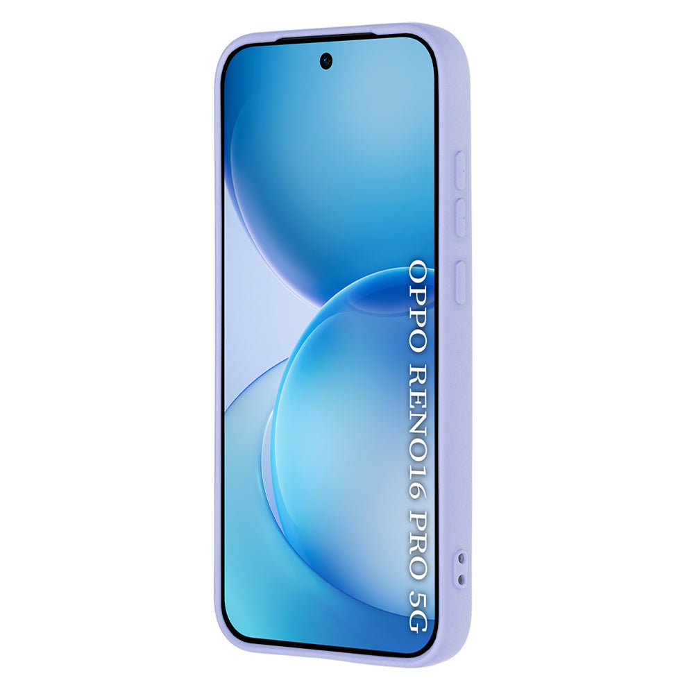 Coque pour Oppo Reno16 Pro, Techsuit, SoftFlex, Violet Clair