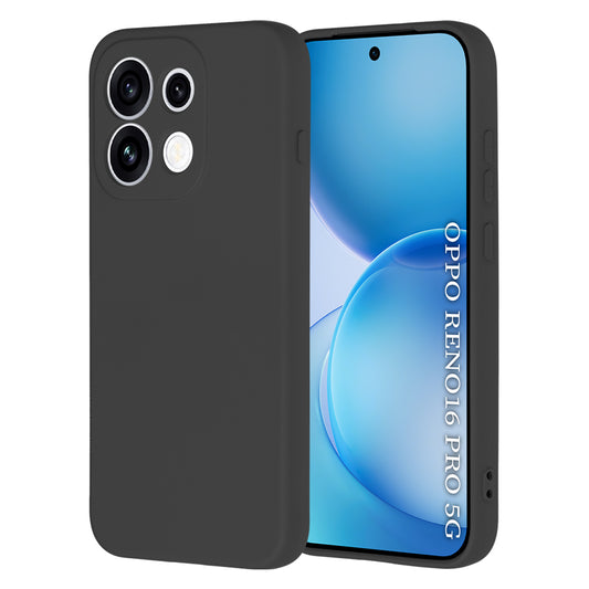 Hülle für Oppo Reno16 Pro, Techsuit, SoftFlex, Schwarz