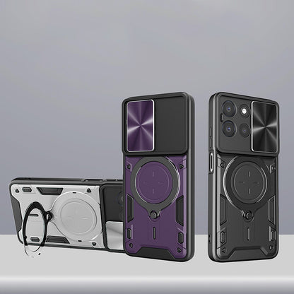 Coque pour Oppo Reno16 / Reno16 Pro, Techsuit, CamGuard Pro, Violet