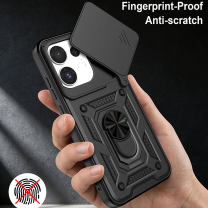 Coque pour Oppo Reno16 / Reno16 Pro, Techsuit, CamShield, Vert