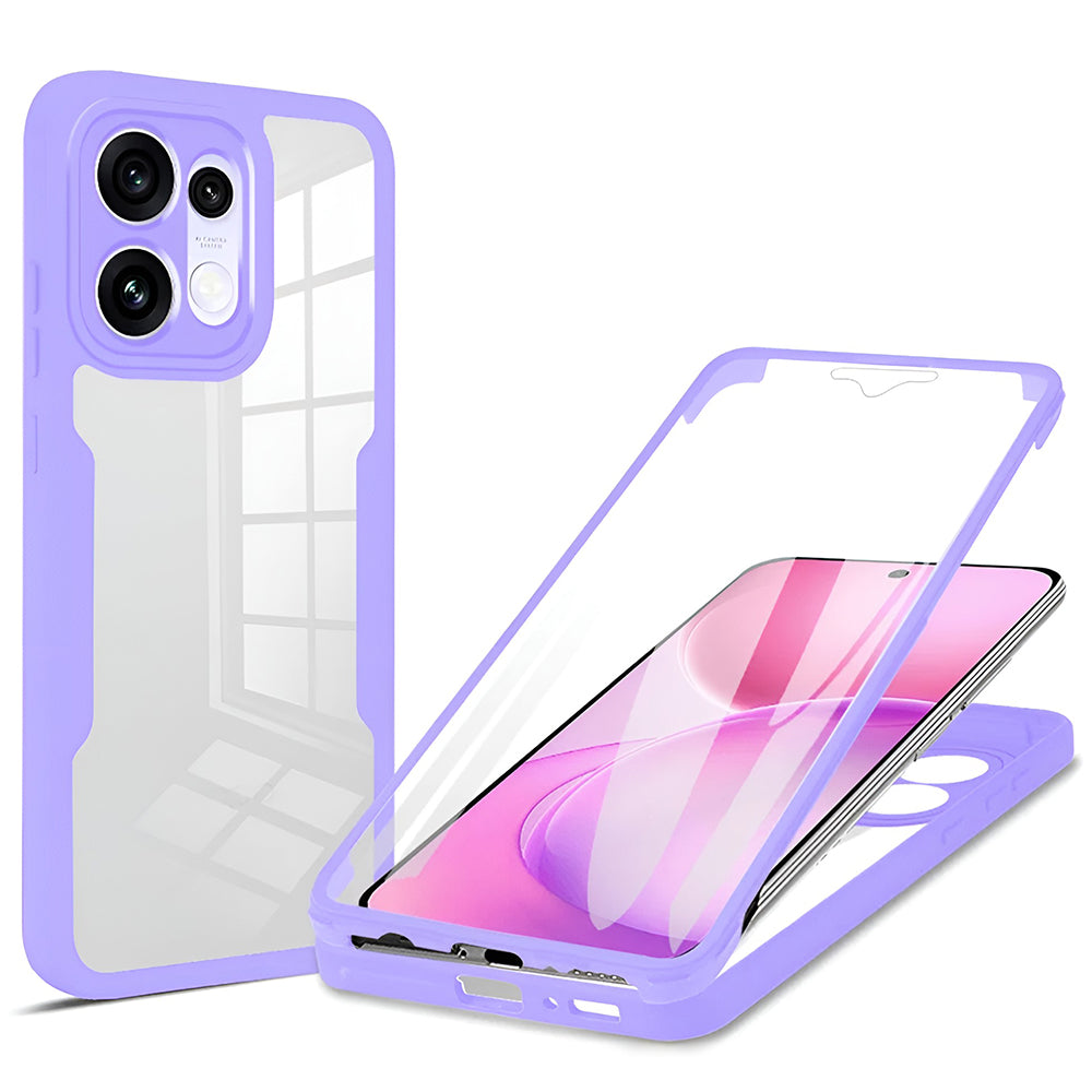 Coque pour Oppo Reno16 / Reno16 Pro, Techsuit, ColorVerse 360, Violet