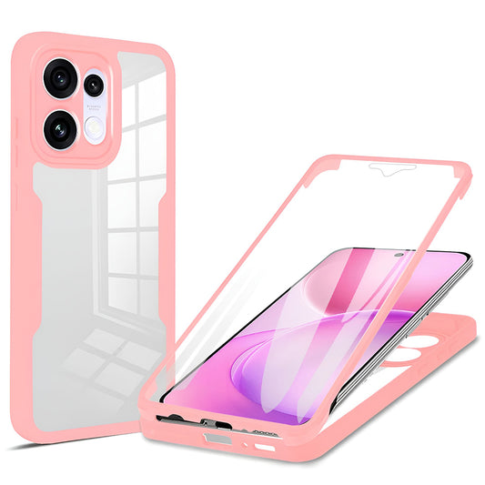 Coque pour Oppo Reno16 / Reno16 Pro, Techsuit, ColorVerse 360, Rose