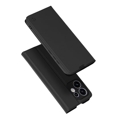 Coque pour Oppo Reno16, Techsuit, Magskin Book, Noire