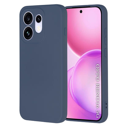 Coque pour Oppo Reno16, Techsuit, SoftFlex, Bleu marine