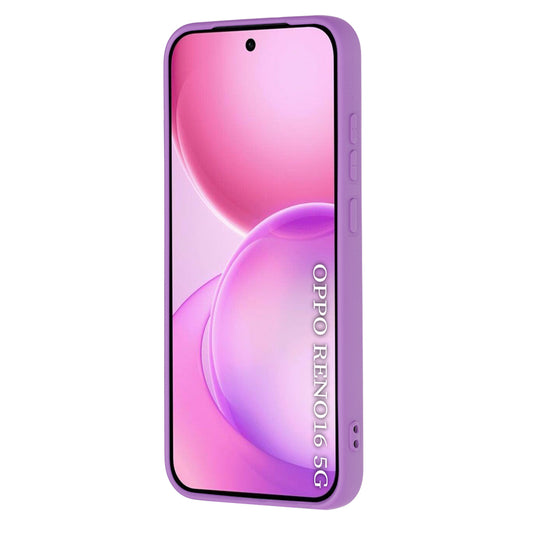 Coque pour Oppo Reno16, Techsuit, SoftFlex, Violet