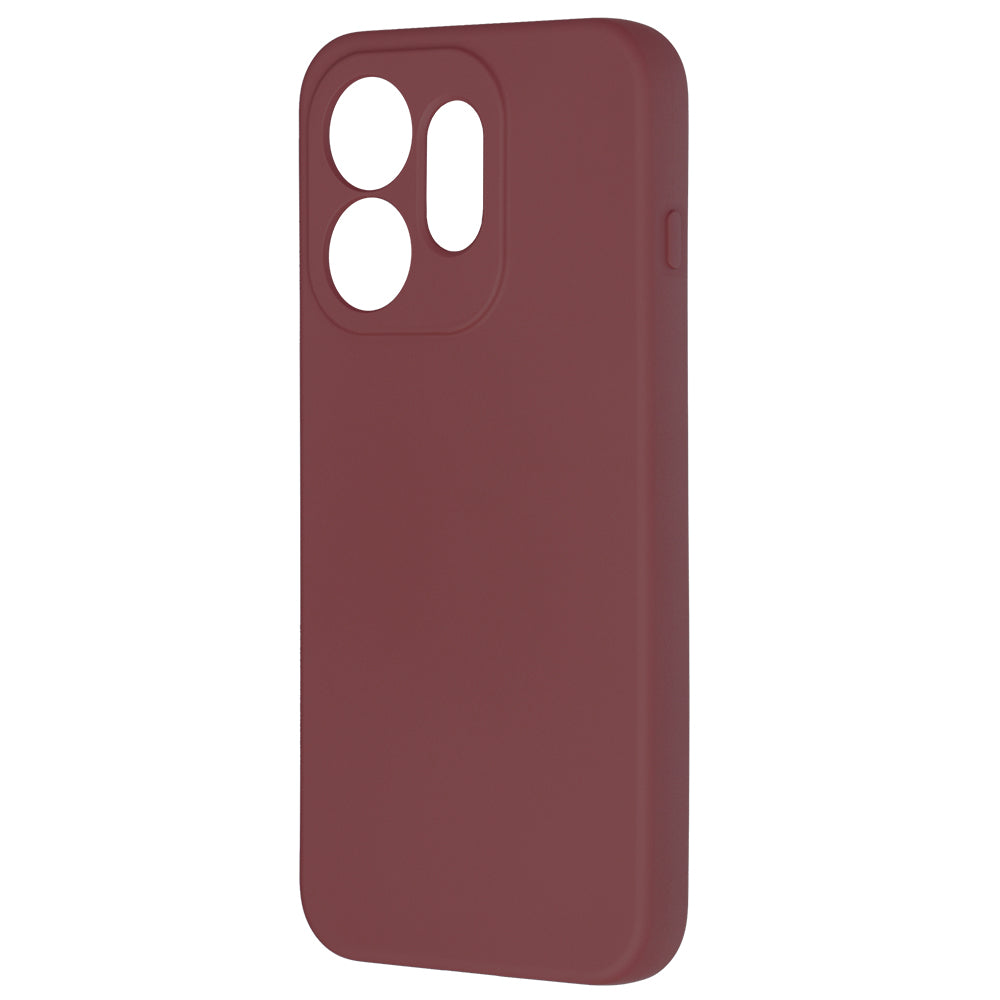 Coque pour Oppo Reno16, Techsuit, SoftFlex, Bordeaux