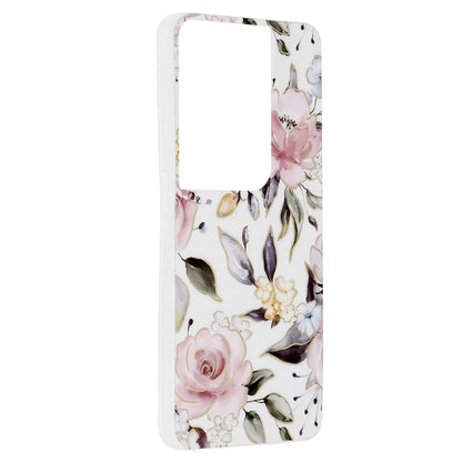 Coque pour Oppo Reno8 Pro, Techsuit, Marble, Blanche