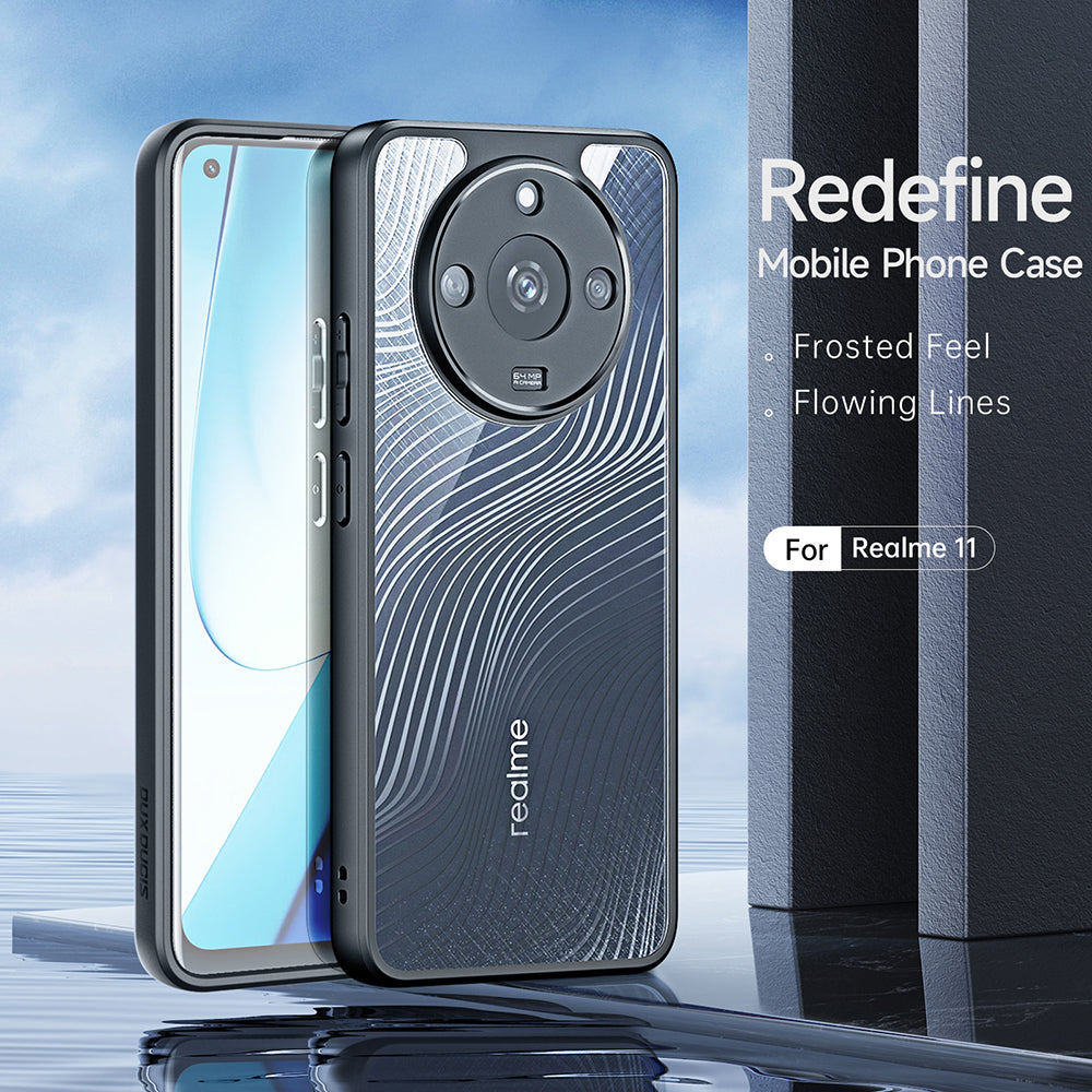 Coque pour Realme 11 5G, DUX DUCIS, Aimo, Noire