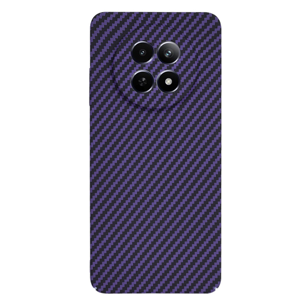 Hülle für Realme 12x / 12, Techsuit, Carbonite FiberShell, Lila