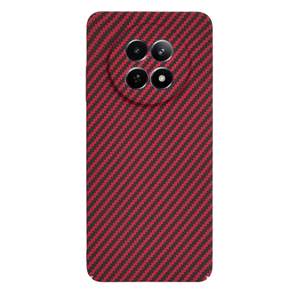 Case for Realme 12x / 12, Techsuit, Carbonite FiberShell, Red