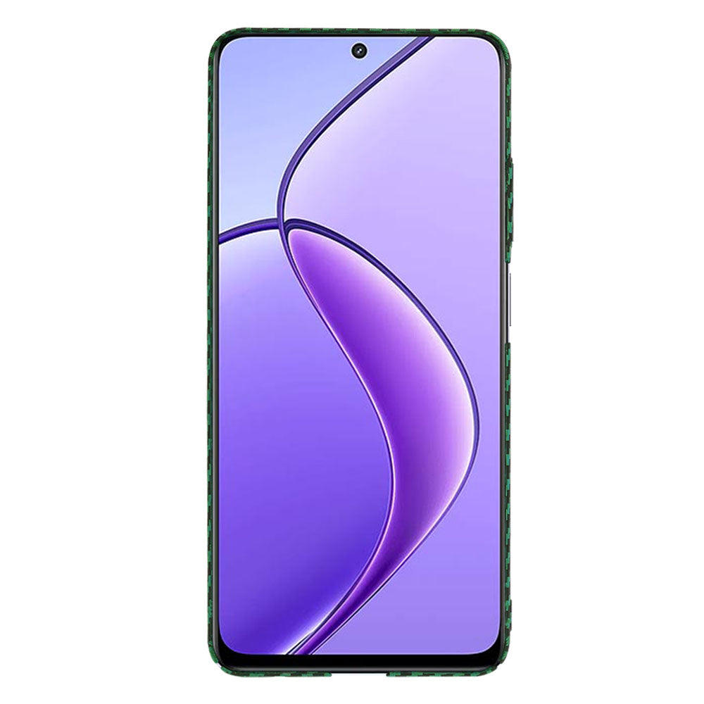 Coque pour Realme 12x / 12, Techsuit, Carbonite FiberShell, Vert