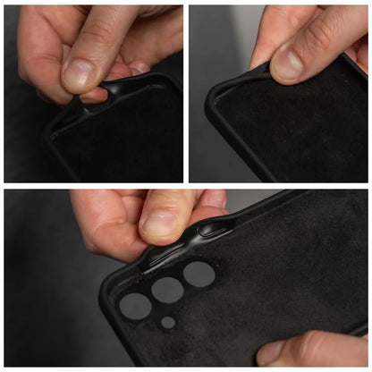 Coque pour Realme 14 Pro, OEM, Silicone, Noire
