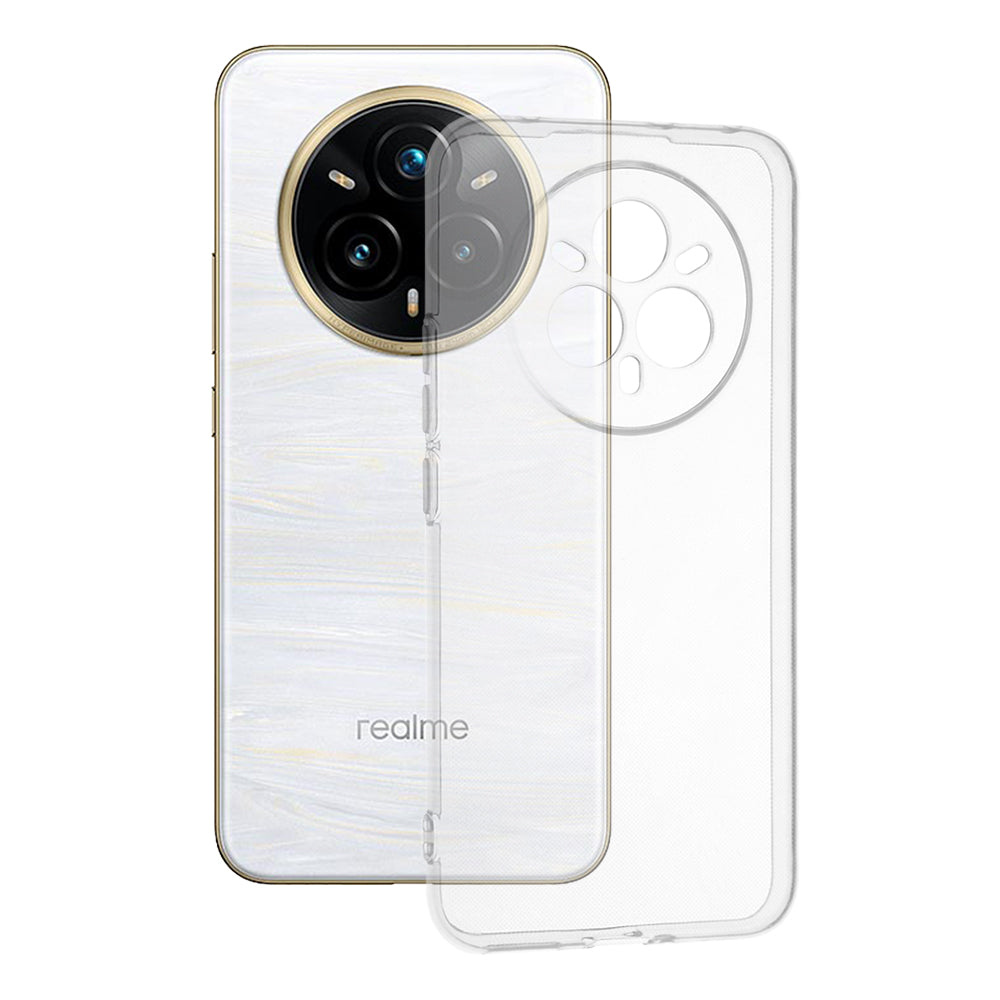 Hülle für Realme 14 Pro+, Techsuit, Klar, Transparent