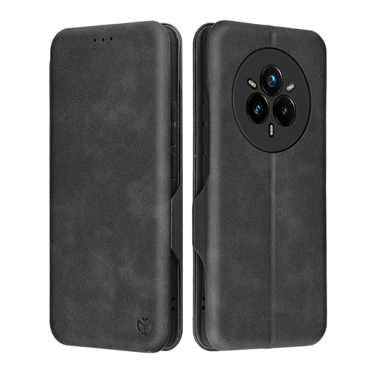 Case for Realme 14 Pro+, Techsuit, Safe Wallet Plus, Black