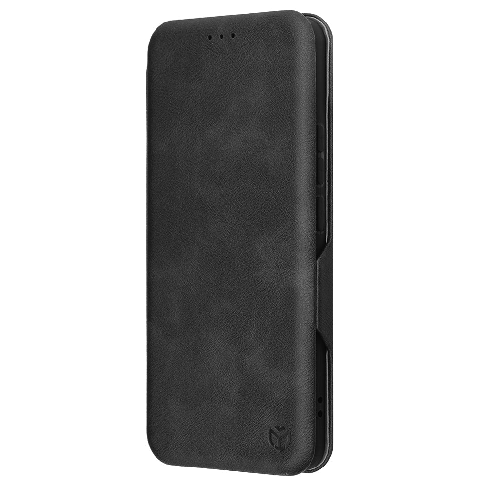 Hülle für Realme 14 Pro+, Techsuit, Safe Wallet Plus, Schwarz