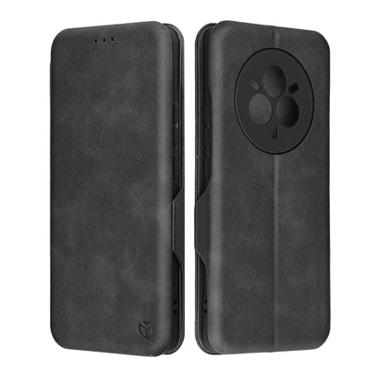 Hülle für Realme 14 Pro+, Techsuit, Safe Wallet Plus, Schwarz