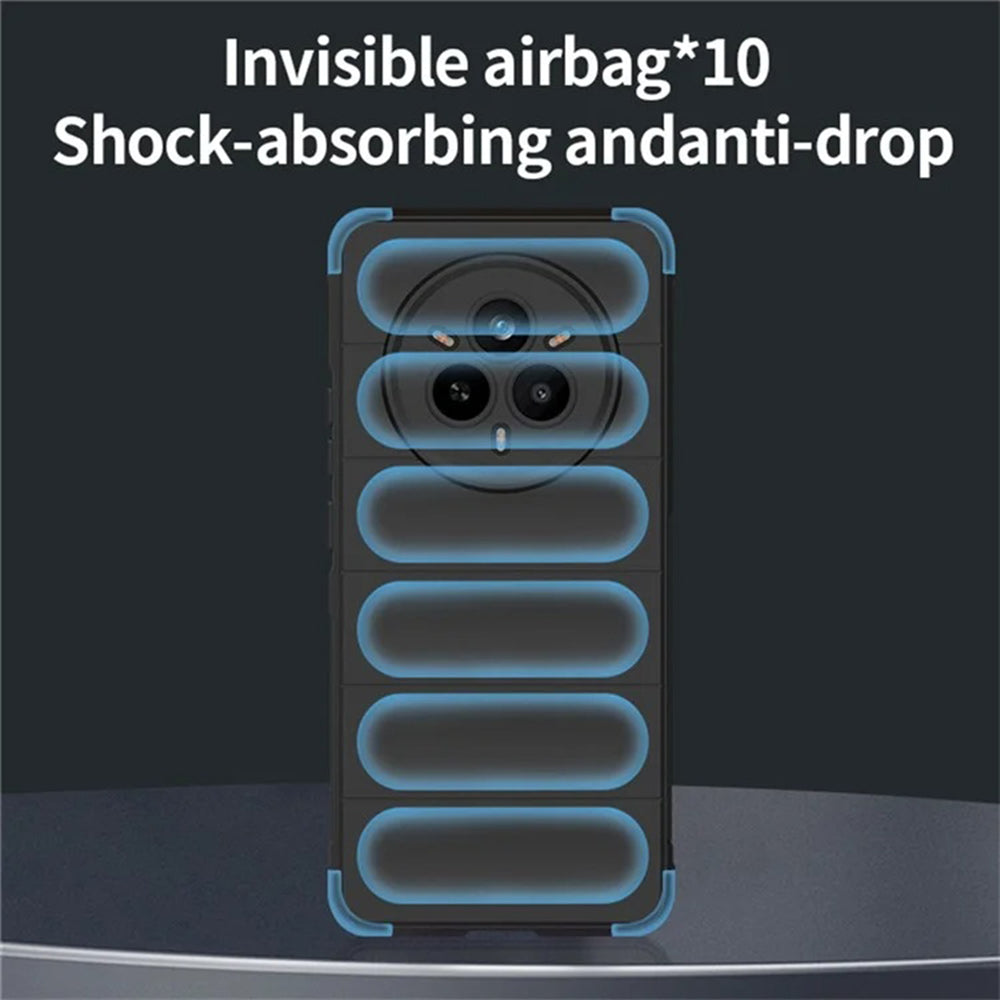 Coque pour Realme 14 Pro, Techsuit, Magic Shield, Noire
