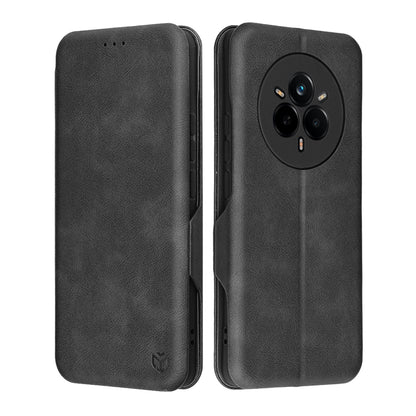 Case for Realme 14 Pro, Techsuit, Safe Wallet Plus, Black
