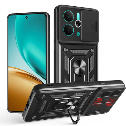 Coque pour Realme 14T / 14, Techsuit, CamShield, Noire