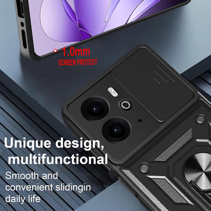 Coque pour Realme 14T / 14, Techsuit, CamShield, Noire