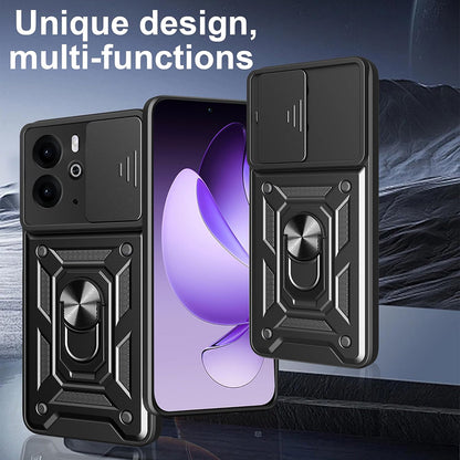 Coque pour Realme 14T / 14, Techsuit, CamShield, Noire