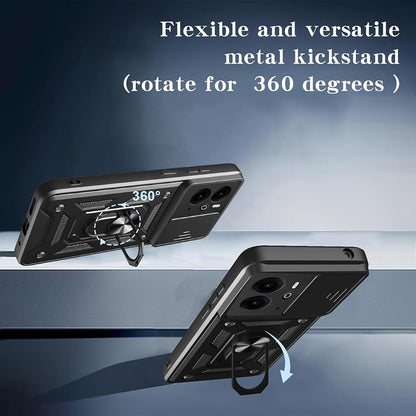 Coque pour Realme 14T / 14, Techsuit, CamShield, Noire