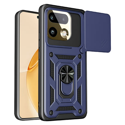 Étui pour Realme 16 Pro+, Techsuit, CamShield, Bleu