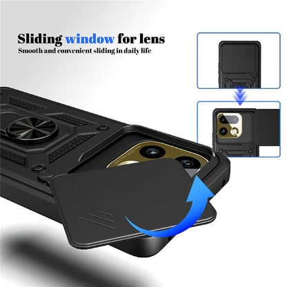 Étui pour Realme 16 Pro+, Techsuit, CamShield, Bleu