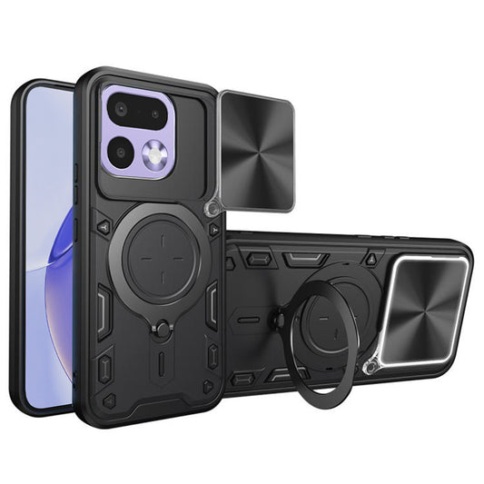 Hülle für Realme 16 Pro, Techsuit, CamGuard Pro, Schwarz