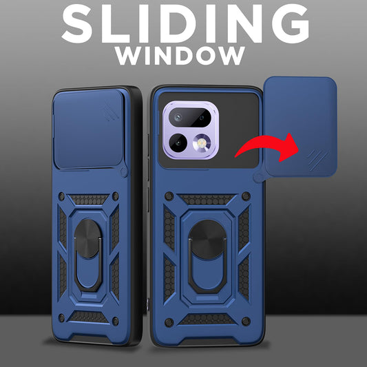 Étui pour Realme 16 Pro, Techsuit, CamShield, Bleu