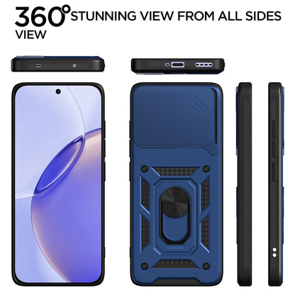 Étui pour Realme 16 Pro, Techsuit, CamShield, Bleu