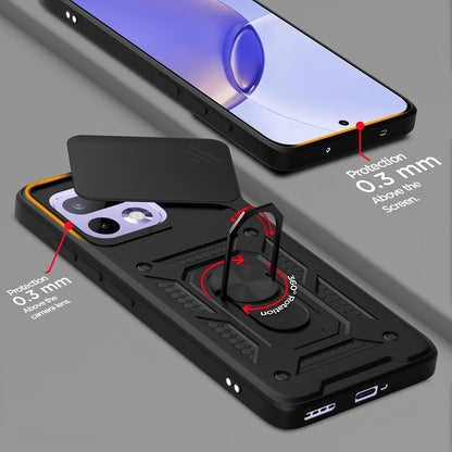 Étui pour Realme 16 Pro, Techsuit, CamShield, Noir