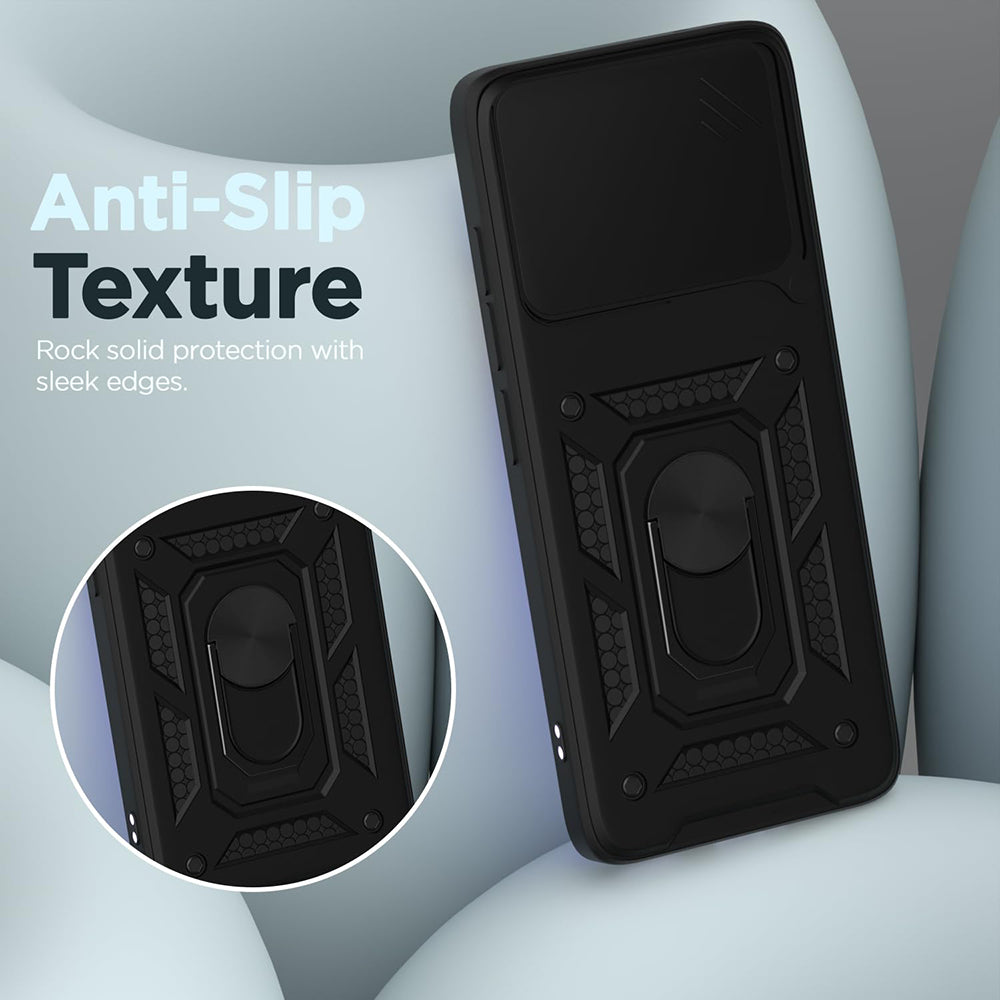 Étui pour Realme 16 Pro, Techsuit, CamShield, Noir