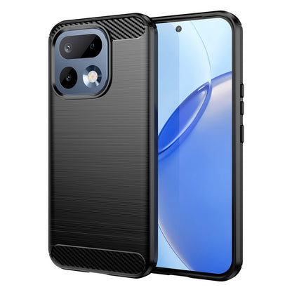 Housse pour Realme 16 Pro, Techsuit, Carbone, Noire