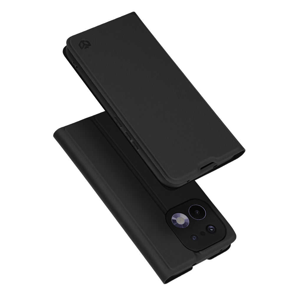 Case for Realme 16 Pro, Techsuit, Magskin Book, Black