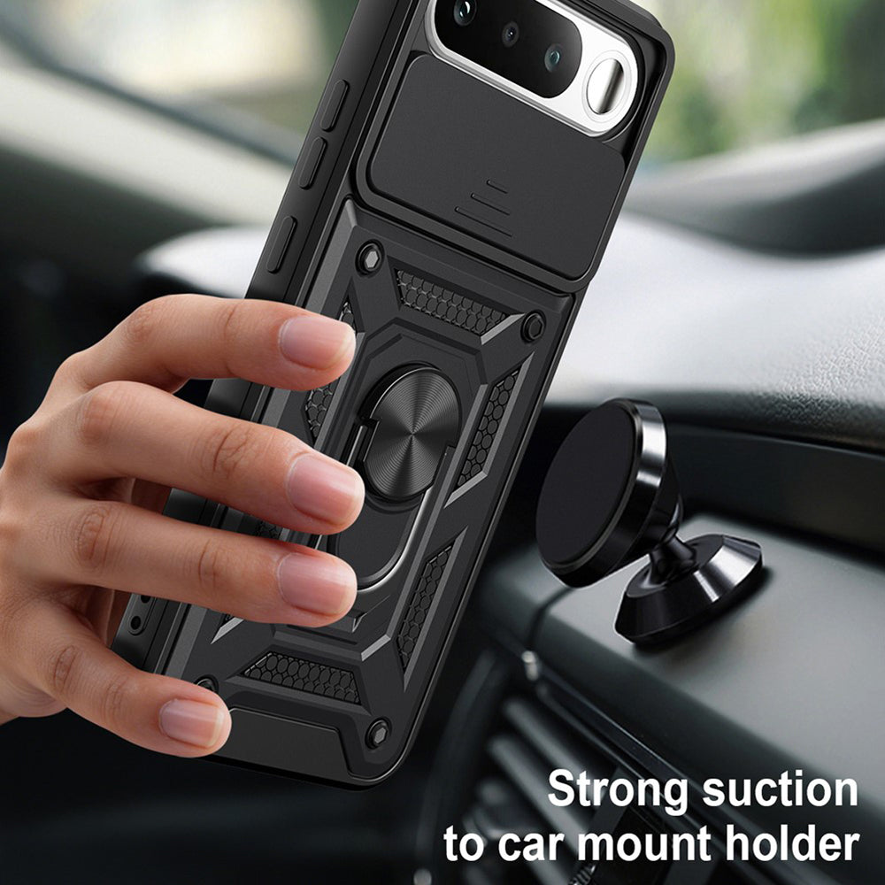 Coque pour Realme 16, Techsuit, CamShield, Noire