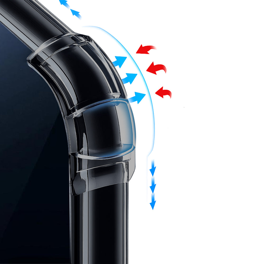 Hülle für Realme C100 5G, Techsuit, stoßfest klar, transparent