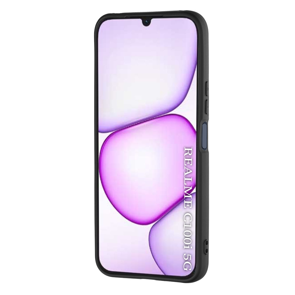 Hülle für Realme C100 5G, Techsuit, SoftFlex, Schwarz