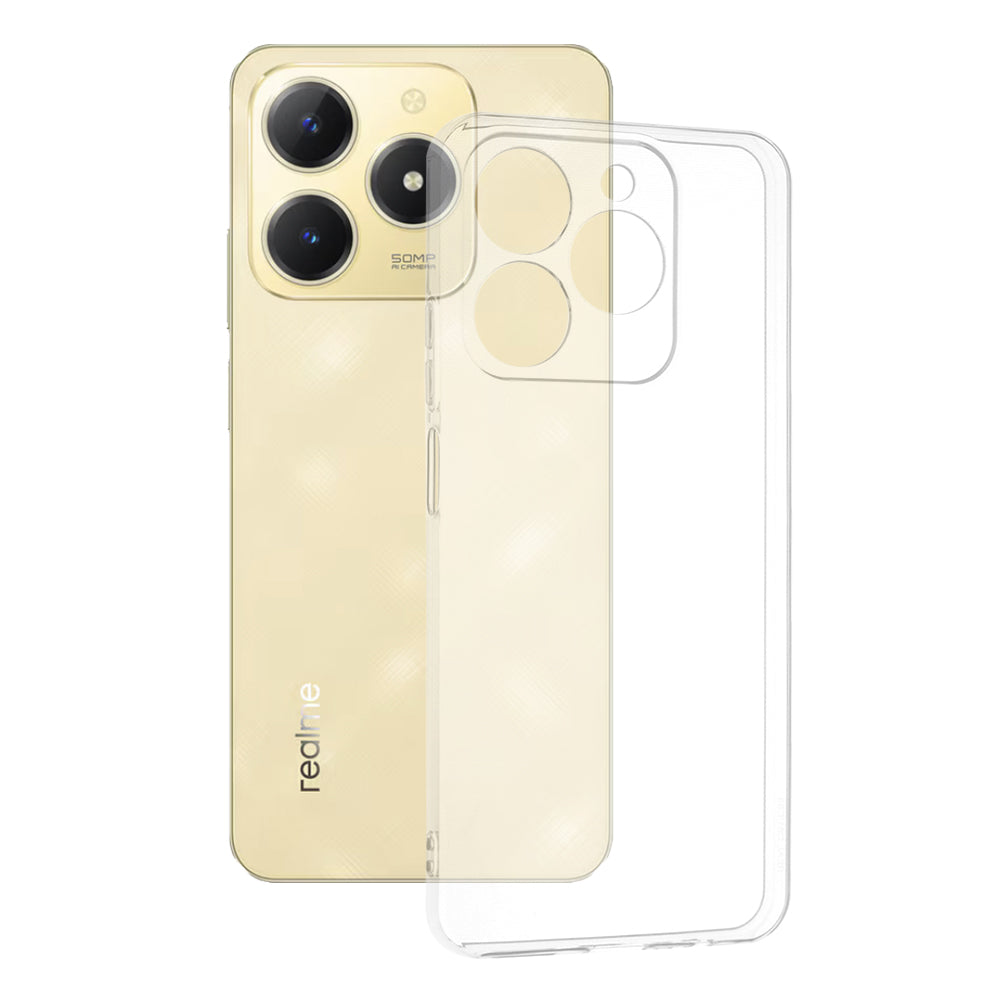Hülle für Realme C61, Techsuit, Klar, Transparent