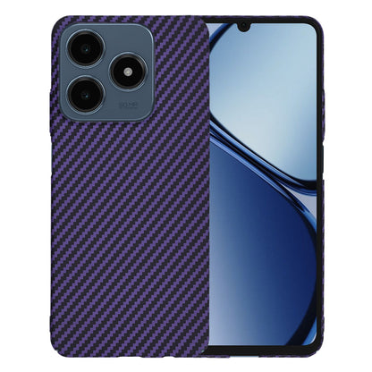 Coque pour Realme C63 / C61, Techsuit, Carbonite FiberShell, Violet