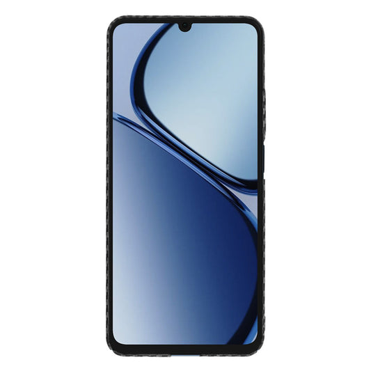 Coque pour Realme C63 / C61, Techsuit, Carbonite FiberShell, Noire